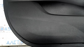 Door trim card front left BMW X3 G01 18-21 leatherette beige, wood insert, scuffs, scratches