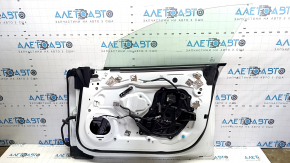 Door assembly front right Tesla Model S 21- white PPSW, aluminum