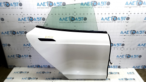 Door assembly rear right Tesla Model S 21- white PPSW, aluminum, butt