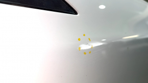 Door assembly rear right Tesla Model S 21- white PPSW, aluminum, butt