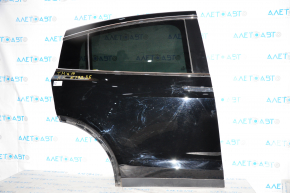 Door assembly rear right Tesla Model X 16-21 black PBSB