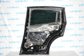 Door assembly rear right Tesla Model X 16-21 black PBSB