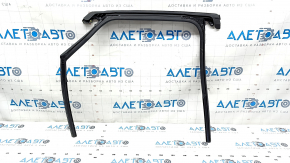 Upper rear left door molding Mazda CX-30 20-22 black with glass seal
