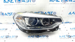 Front right headlight complete BMW X3 G01 18-21 halogen+LED, pokes