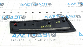 Door trim side rear right Mazda CX-30 20- front, matte