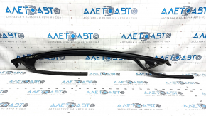 Upper door molding front right Mazda CX-30 20- black with glass seal