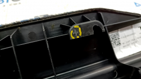 Tesla Model S 21 right rear trunk floor - black, broken guide