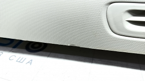 Front pillar trim upper left Mazda CX-30 20- gray, dented plastic