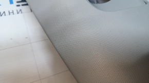 Center pillar trim upper belt left VW Passat b8 16-19 USA gray, scratches, crack in fastening