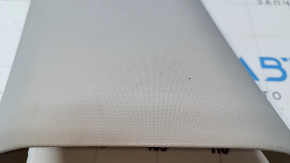 Center pillar trim upper belt left VW Passat b8 16-19 USA gray, scratches, crack in fastening