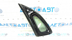 Window blind glass rear left Mazda CX-30 20- with chrome molding, scratches on chrome, tear of seal
