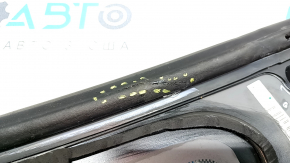 Window blind glass rear left Mazda CX-30 20- with chrome molding, scratches on chrome, tear of seal