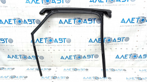 Upper rear left door molding Mazda CX-30 20-22 black with glass seal, tear