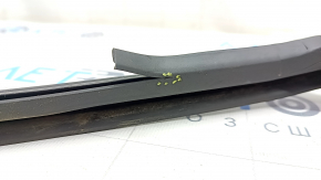 Upper rear left door molding Mazda CX-30 20-22 black with glass seal, tear
