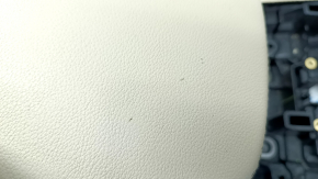 Console central armrest BMW X3 G01 18-21 beige, scratches, cracks in the armrest
