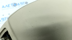 Console central armrest BMW X3 G01 18-21 beige, scratches, cracks in the armrest