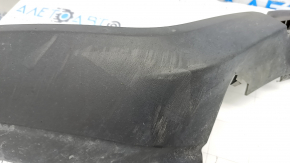 Front bumper lip BMW X3 G01 18-21 structure, for parking sensors, worn, non-factory holes