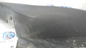 Front bumper lip BMW X3 G01 18-21 structure, for parking sensors, worn, non-factory holes