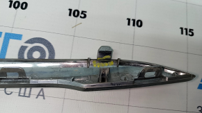 Molding lower rear bumper trim BMW X3 G01 18-21 chrome, broken fastening