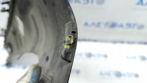Lower trim of rear bumper BMW X3 G01 18-21 gray, without towbar, under chrome molding, broken fasteners