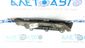 Lower grille trim for front bumper right BMW X3 G01 18-21 gray under molding, bumpers