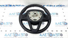 Bare steering wheel BMW X3 G01 18 - leather, black, heated, under the petals, scratches, worn, torn fasteners
