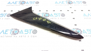 Left Trunk Door Spoiler Mazda CX-30 20 - Black Gloss