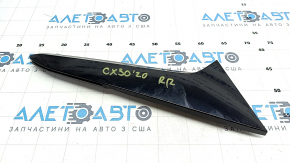 Trunk door spoiler right Mazda CX-30 20- black gloss