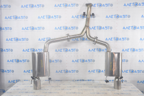 Muffler rear part with barrels Lexus GS350 06-11