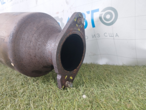Exhaust line for 1 pipe Ford Fusion mk5 13-19 2.0 hybrid, plug-in with catalytic converter, studs sawed off