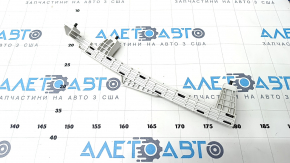 Rear left door glass guide Kia Forte 19-24 4d