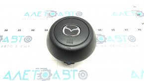 Airbag in steering wheel driver Mazda CX-30 20-21 black, type 1, rusty pyropatron