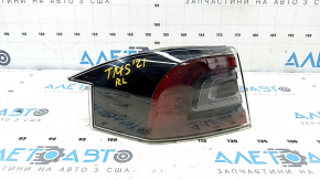 External wing light left Tesla Model S 21-