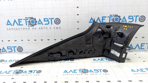 Rear Trunk Pillar Cover Right Tesla Model S 21 - Black, Broken Guide