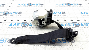 Seat belt rear right Tesla Model S 21 - black, with pyropatron