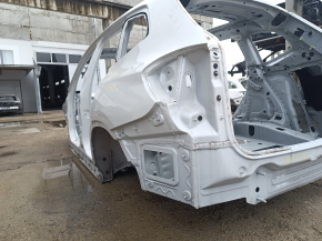 Quarter wing rear left BMW X3 G01 18- on the body, white