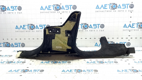 Tesla Model S 21 Lower Left Center Pillar Trim - Black