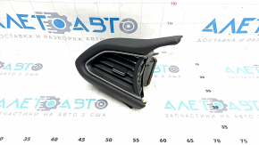 Front panel trim left Mazda CX-30 20- black with gray, with deflector