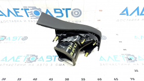Front panel trim left Mazda CX-30 20- black with gray, with deflector