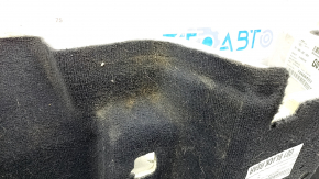 Rear floor covering BMW X3 G01 18-21 black, for cleaning