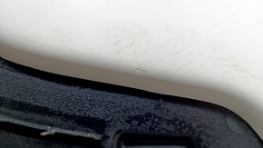 Center pillar trim upper belt right Tesla Model S 21- black, scratch on leather