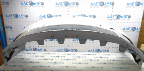 Tesla Model S 21 front bare bumper - white, worn