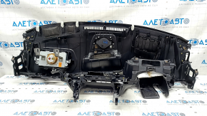Torpedo front panel with AIRBAG Mazda CX-30 20- black without projection, rusty pyropatron