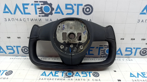 Tesla Model S 21 bare steering wheel - black, YOKE, with buttons, worn