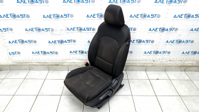 Driver's seat Kia Forte 19-21 without airbag, mechanical, black cloth, dry-cleanable