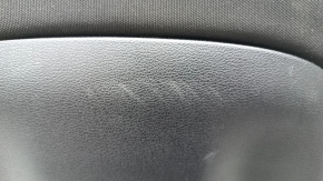 Passenger seat Kia Forte 19-21 without airbag, mechanical, black cloth, scratches on the back, dry cleaning