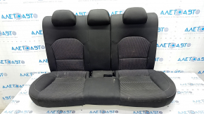 Rear row of seats 2nd row Kia Forte 19-21 split back, black cloth, dry cleanable