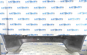Tesla Model S 21 bare rear bumper - white, fasteners unsoldered