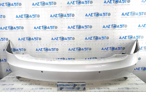 Tesla Model S 21 bare rear bumper - white, fasteners unsoldered