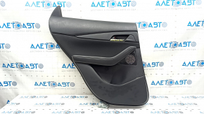Door trim card rear left Mazda CX-30 20- rag dark blue, scratches